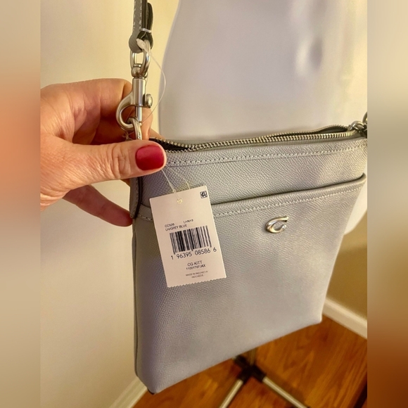 Coach grey blue kitt NWT - Picture 11 of 12